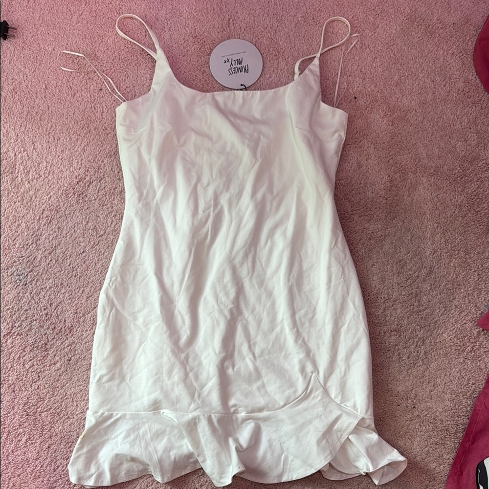 NWT Princess Polly white mini dress